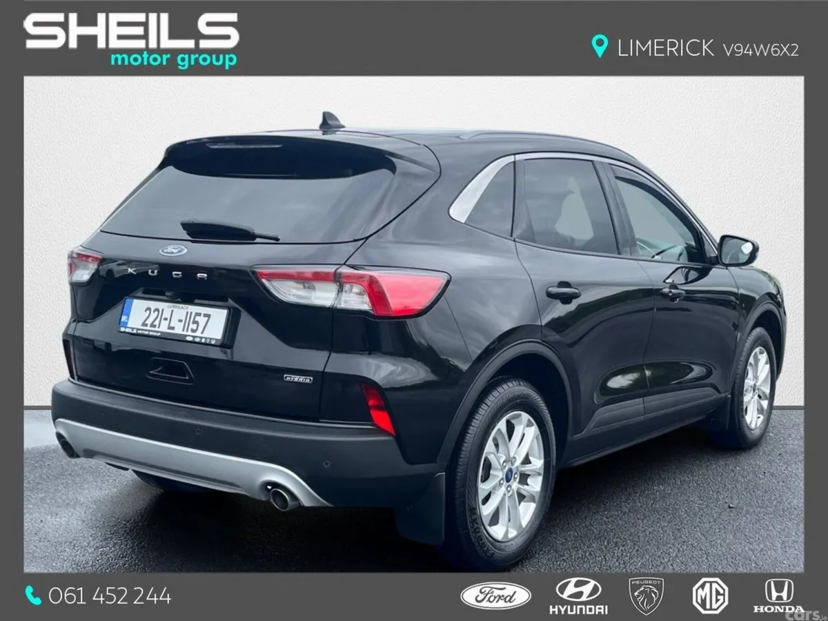 Ford Kuga SUV, Petrol Hybrid, 2022, Black