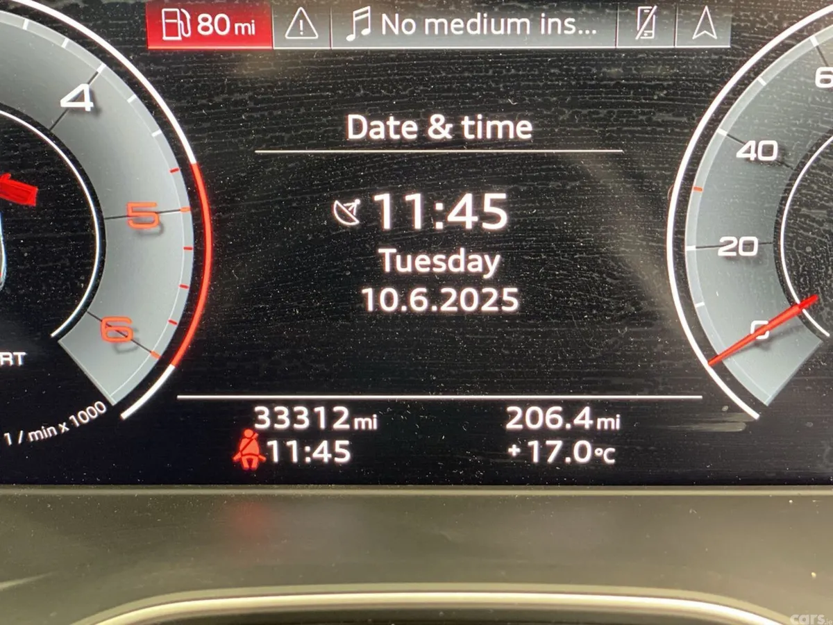 Audi A4 Saloon, Diesel Hybrid, 2022, Grey