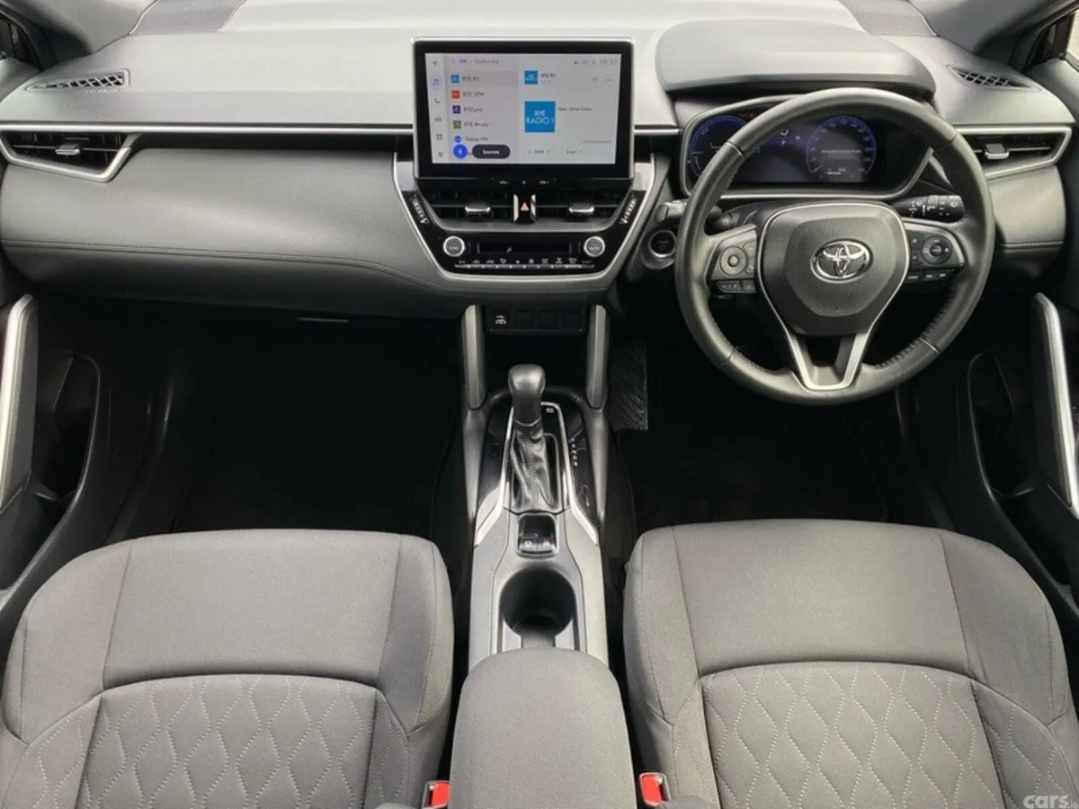 Toyota Corolla Cross SUV, Petrol Hybrid, 2024, Black