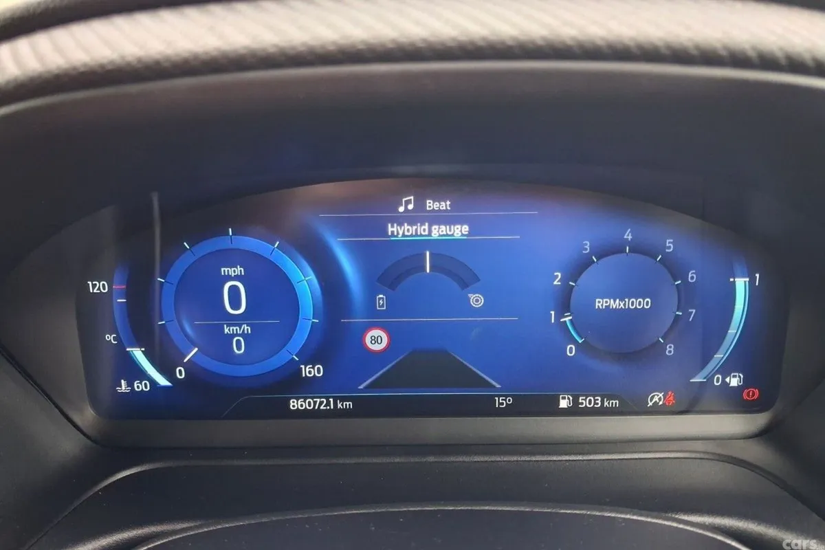 Ford Puma SUV, Petrol Hybrid, 2023, Red