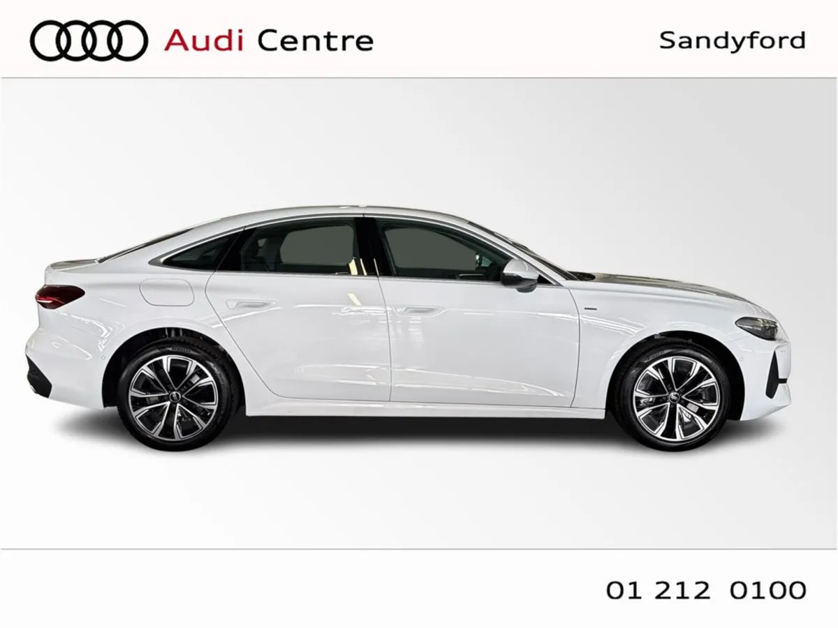 Audi A5 Saloon, Petrol Plug-in Hybrid, 2026, White