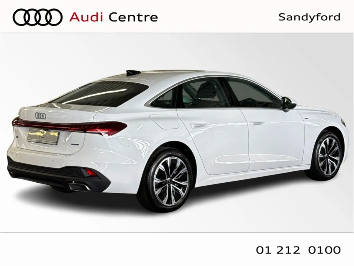Audi A5 Saloon, Petrol Plug-in Hybrid, 2026, White