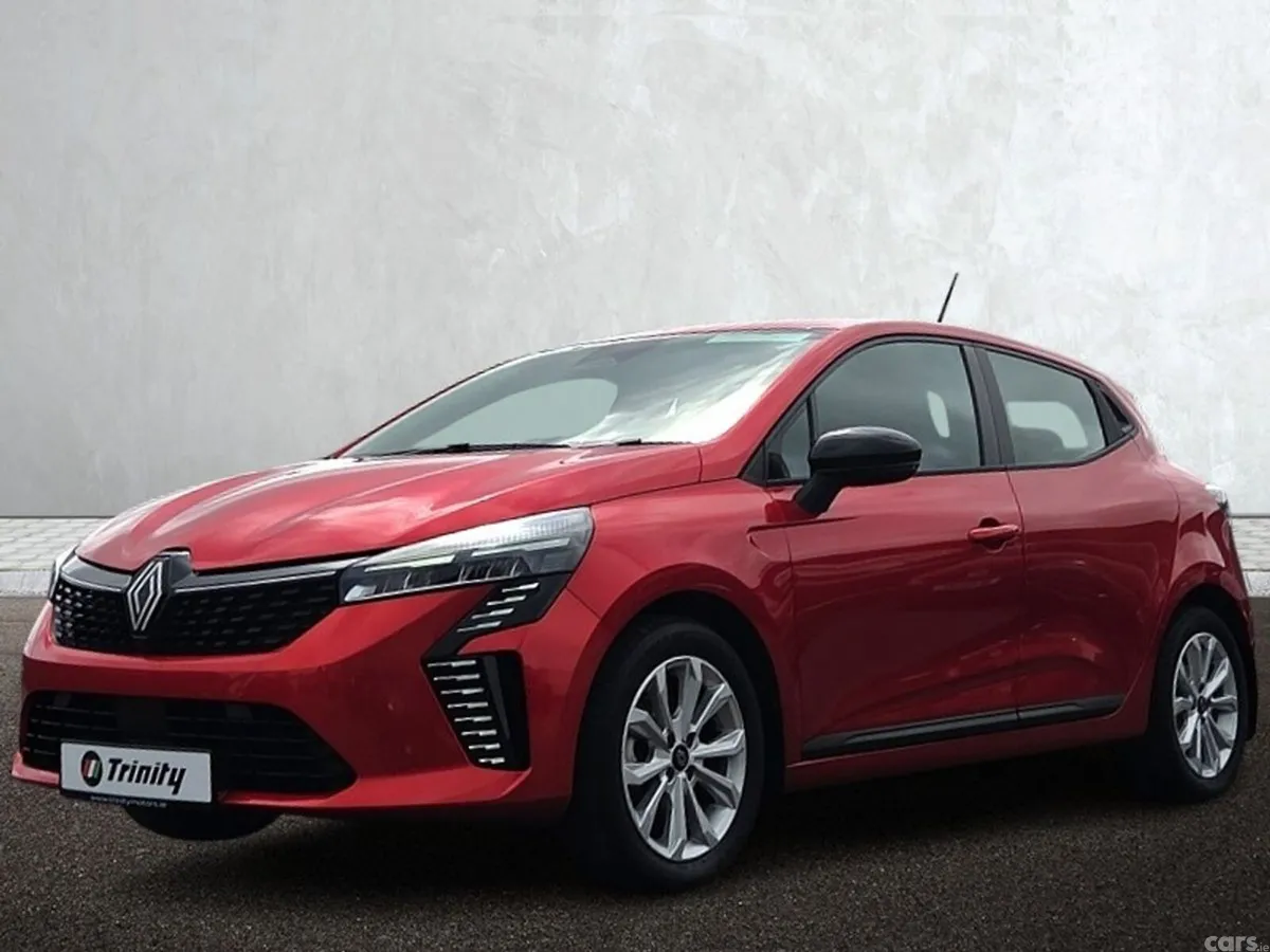 Renault Clio Hatchback, Petrol Hybrid, 2025, Red