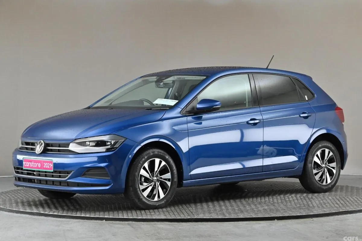 Volkswagen Polo Hatchback, Petrol, 2021, Blue
