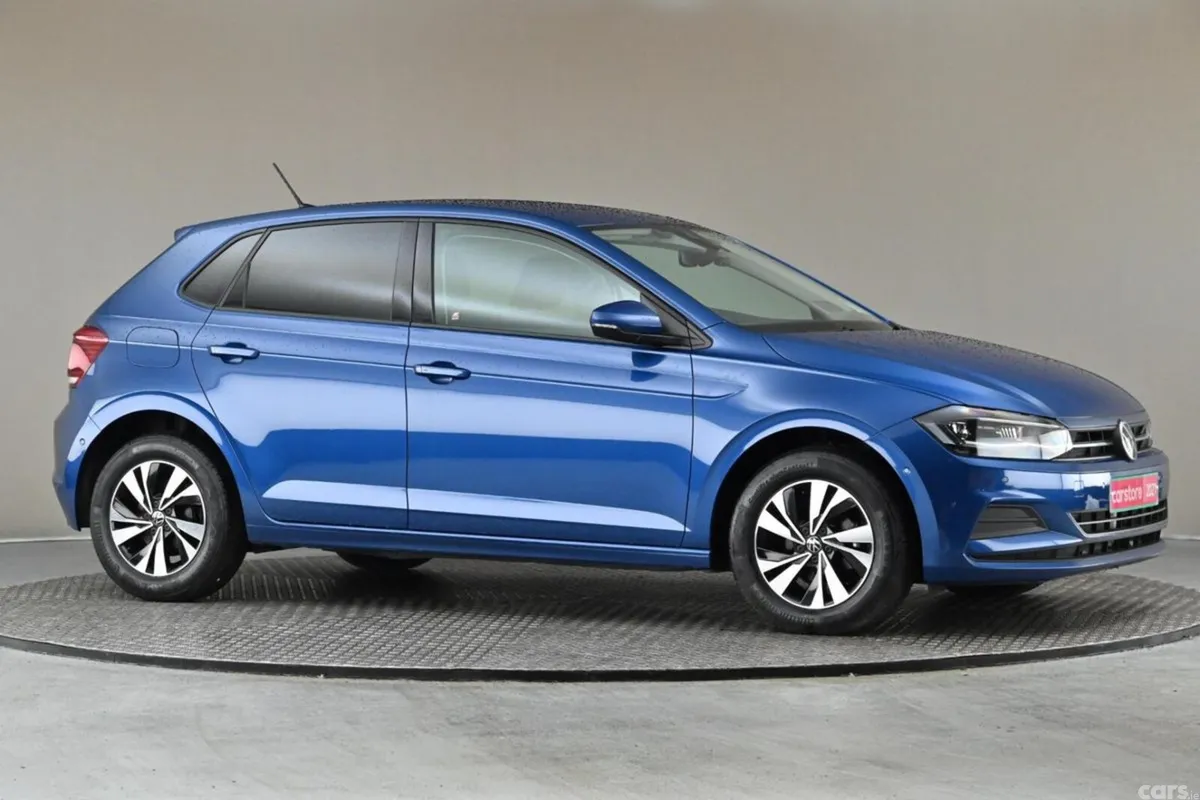 Volkswagen Polo Hatchback, Petrol, 2021, Blue
