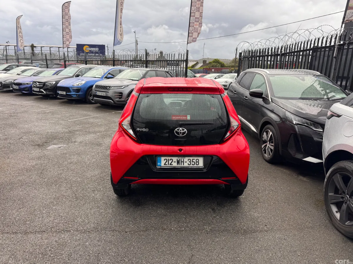 Toyota Aygo Hatchback, Petrol, 2021, Red