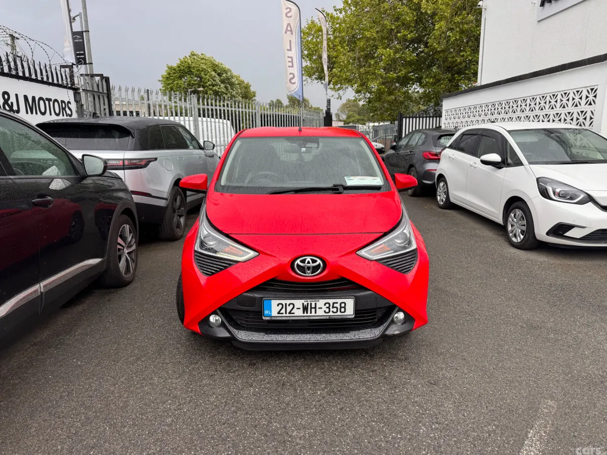 Toyota Aygo Hatchback, Petrol, 2021, Red