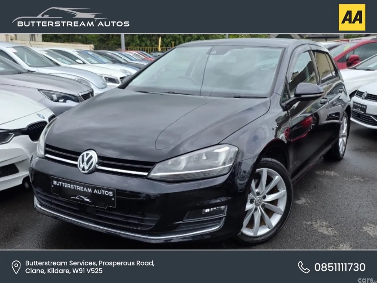 Volkswagen Golf Hatchback, Petrol, 2014, Black