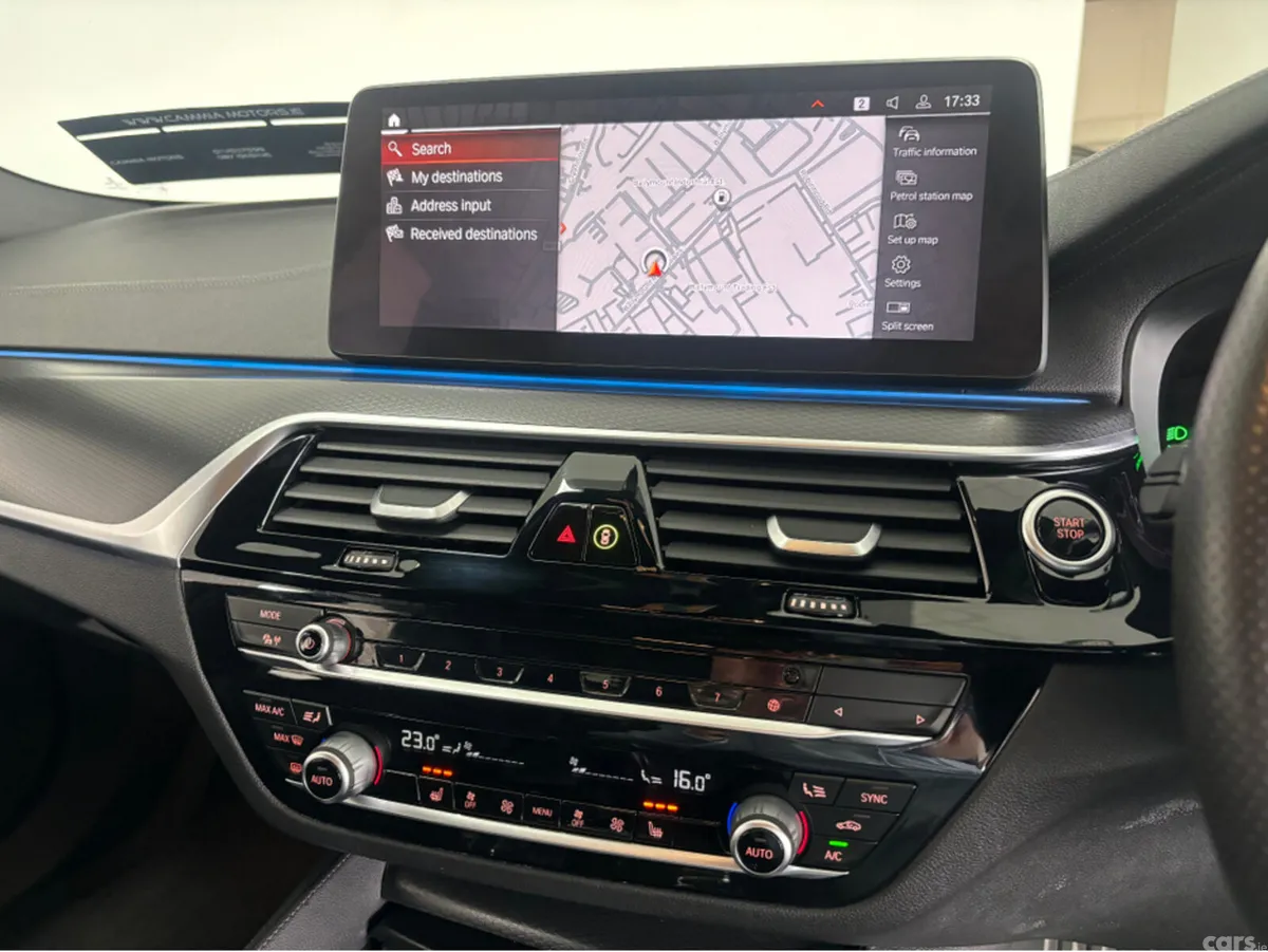 BMW 5-Series Saloon, Petrol Plug-in Hybrid, 2021, White