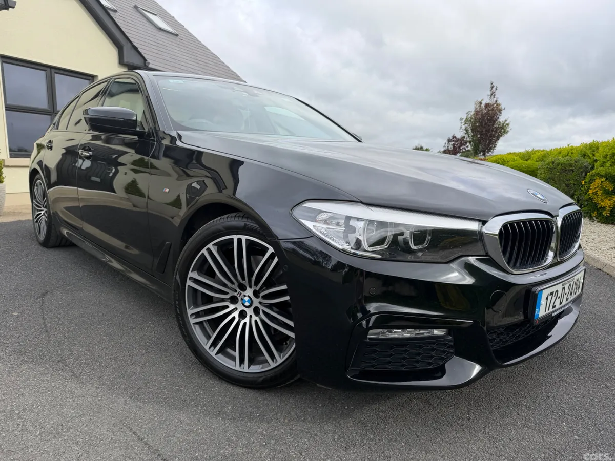 BMW 5-Series Saloon, Diesel, 2017, Black