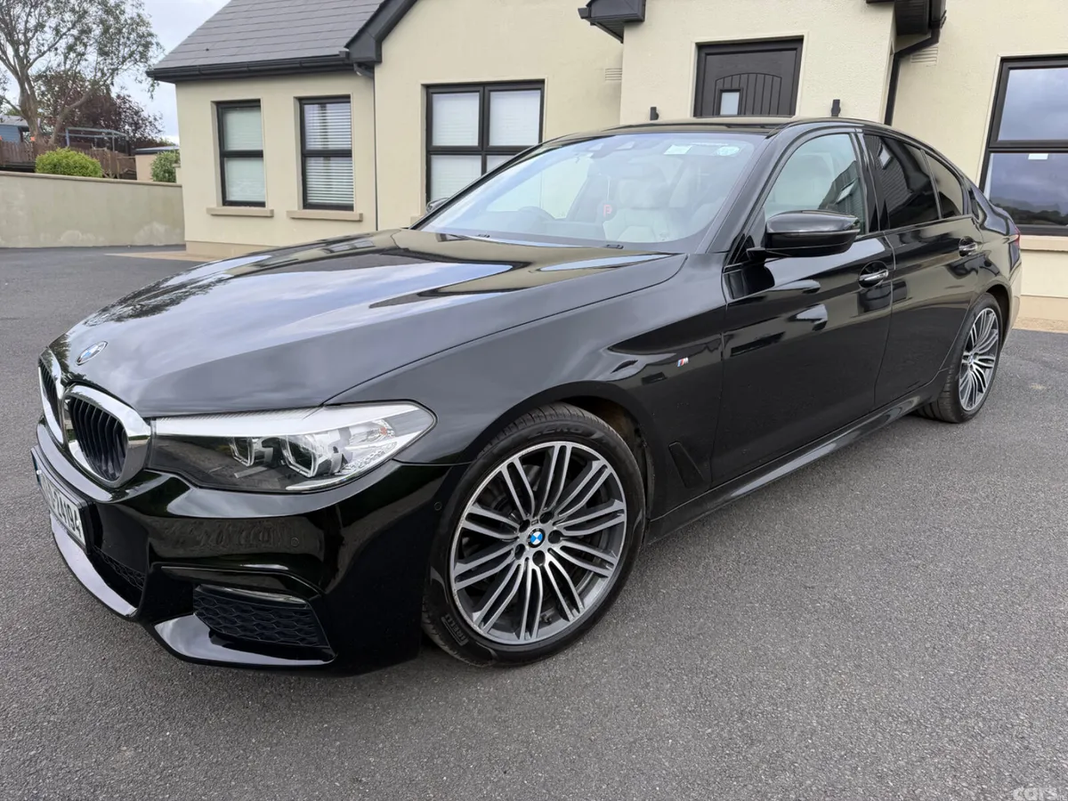 BMW 5-Series Saloon, Diesel, 2017, Black