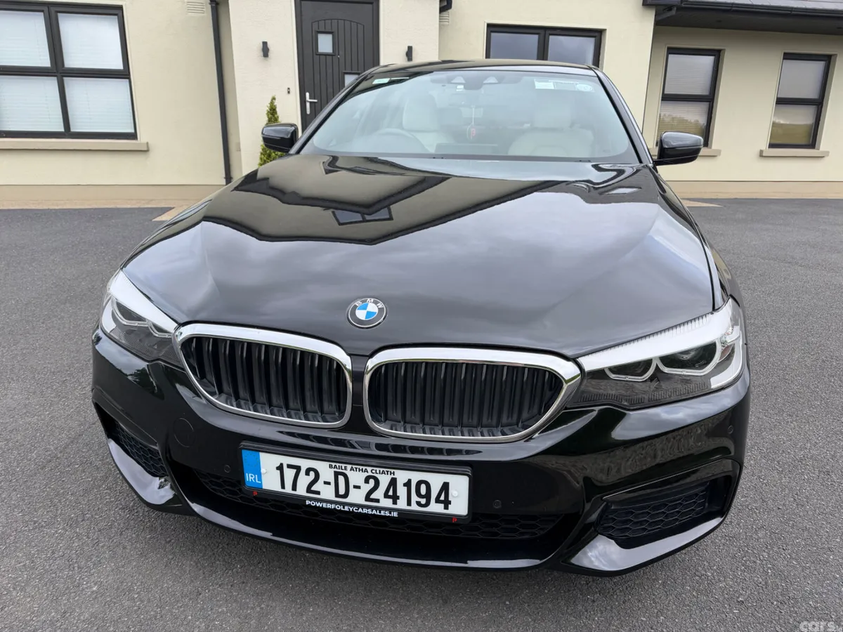 BMW 5-Series Saloon, Diesel, 2017, Black