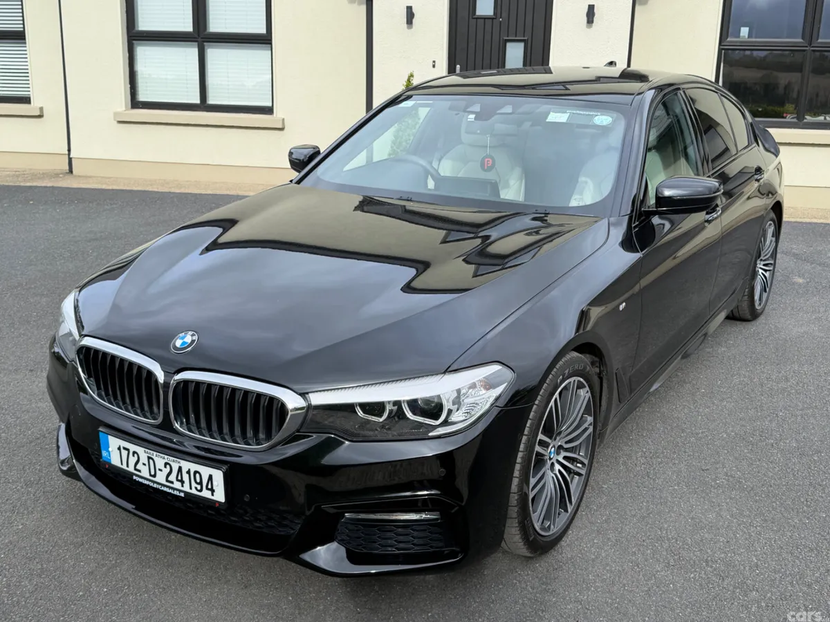 BMW 5-Series Saloon, Diesel, 2017, Black
