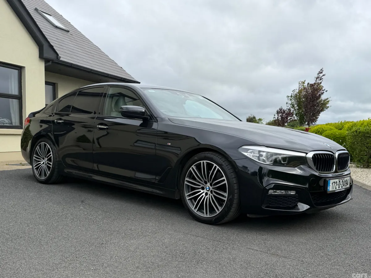 BMW 5-Series Saloon, Diesel, 2017, Black