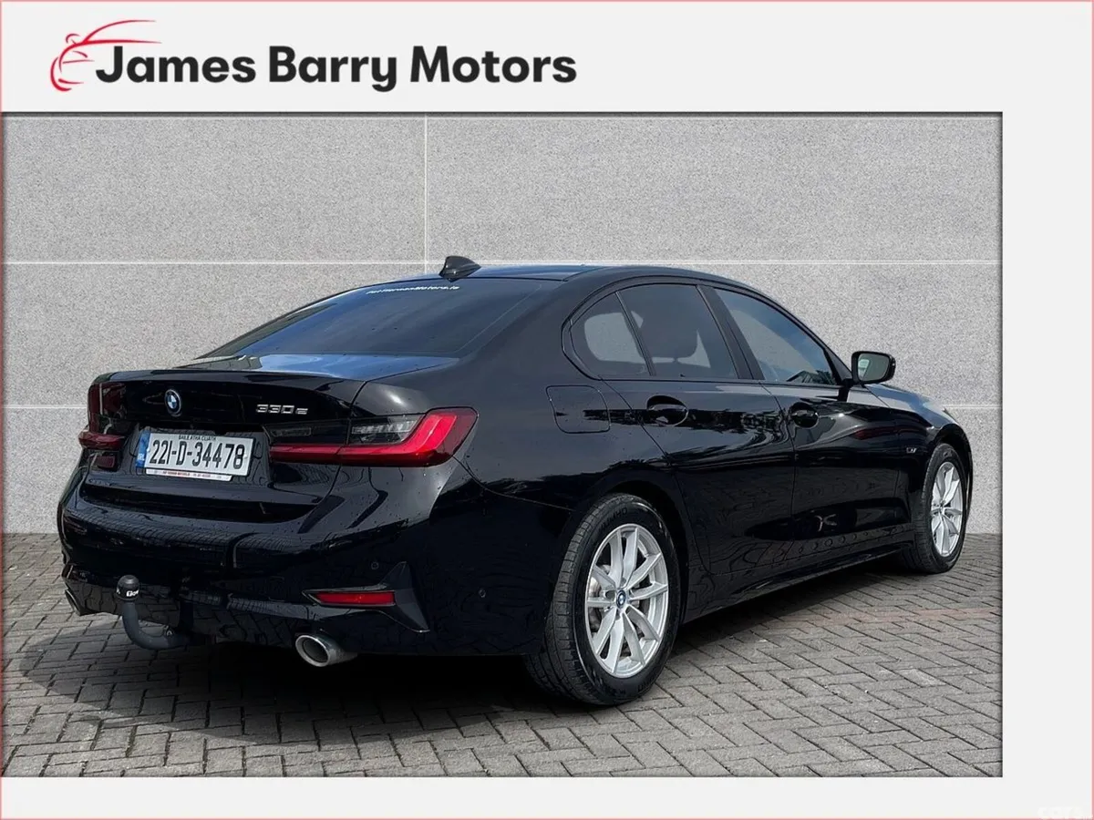 BMW 3-Series Saloon, Petrol Plug-in Hybrid, 2022, Black