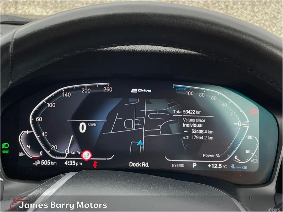 BMW 3-Series Saloon, Petrol Plug-in Hybrid, 2022, Black