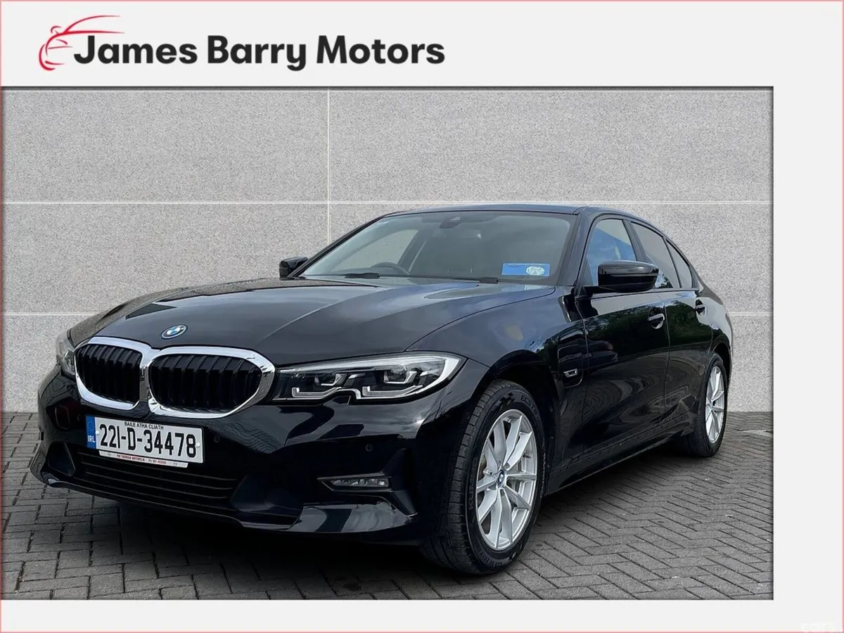 BMW 3-Series Saloon, Petrol Plug-in Hybrid, 2022, Black