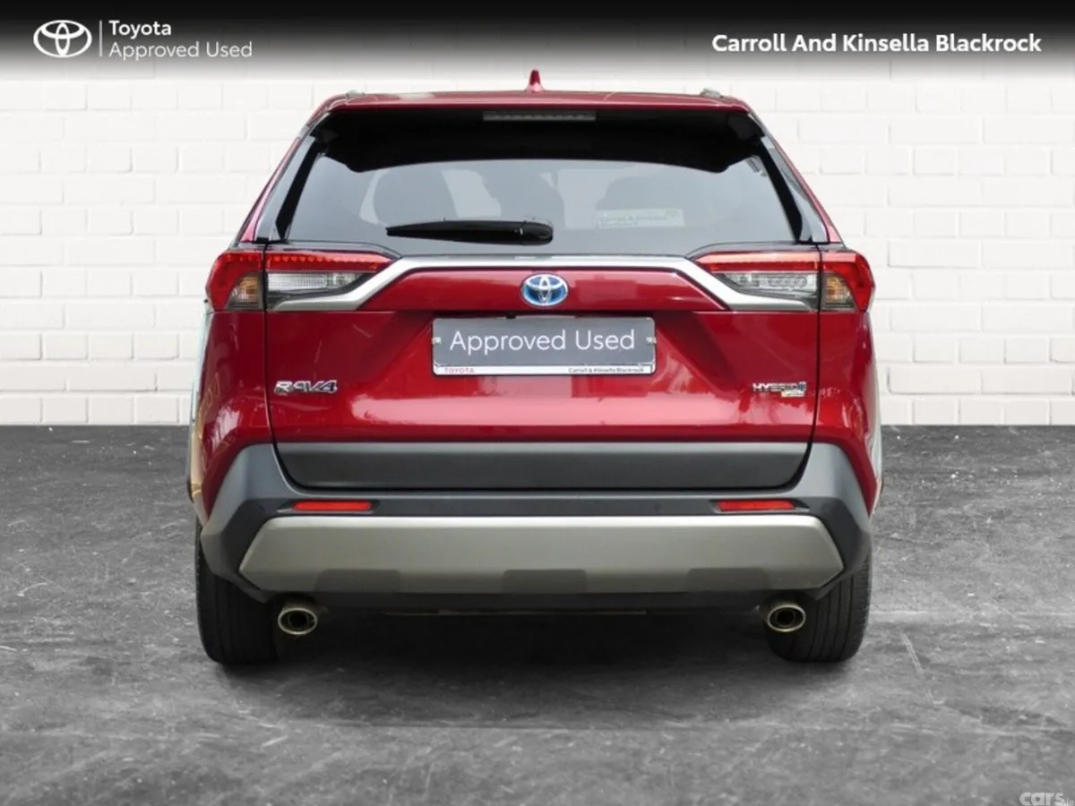 Toyota RAV4 SUV, Petrol Hybrid, 2023, Red