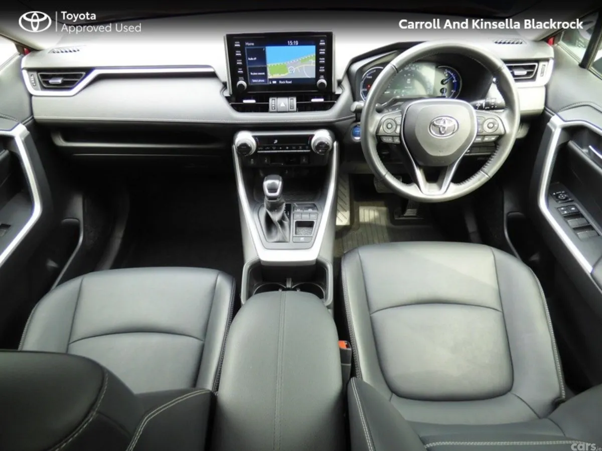 Toyota RAV4 SUV, Petrol Hybrid, 2023, Red