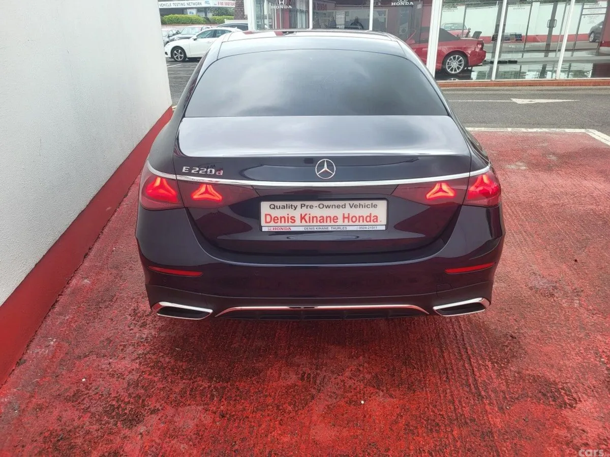 Mercedes-Benz E-Class Saloon, Diesel Hybrid, 2024, Blue