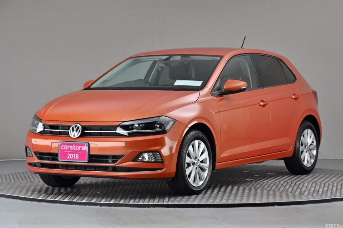 Volkswagen Polo Hatchback, Petrol, 2018, Orange