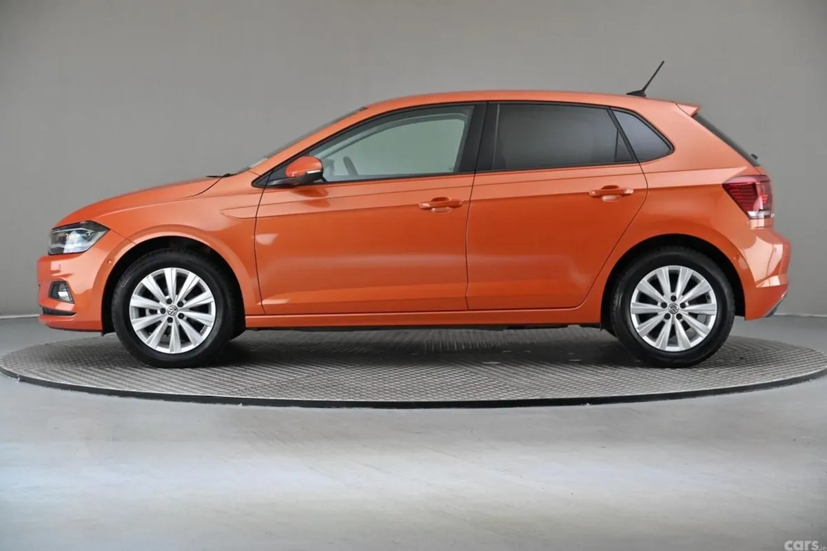 Volkswagen Polo Hatchback, Petrol, 2018, Orange