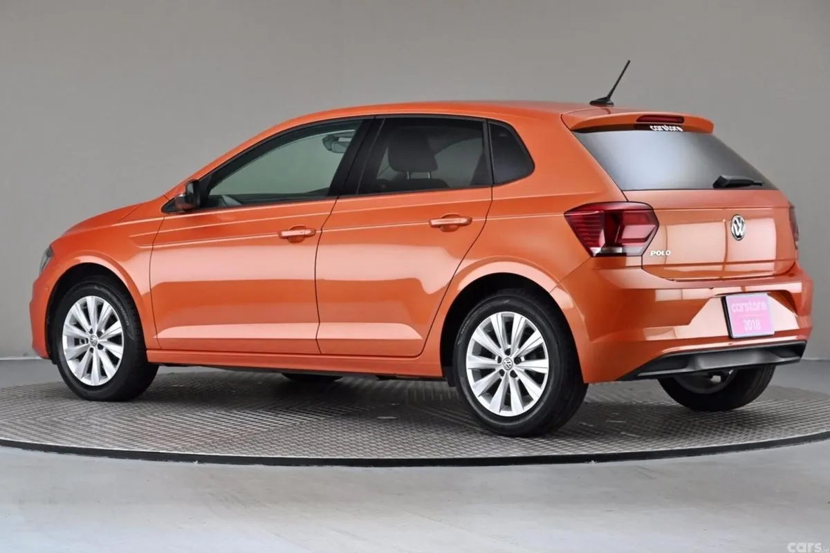 Volkswagen Polo Hatchback, Petrol, 2018, Orange