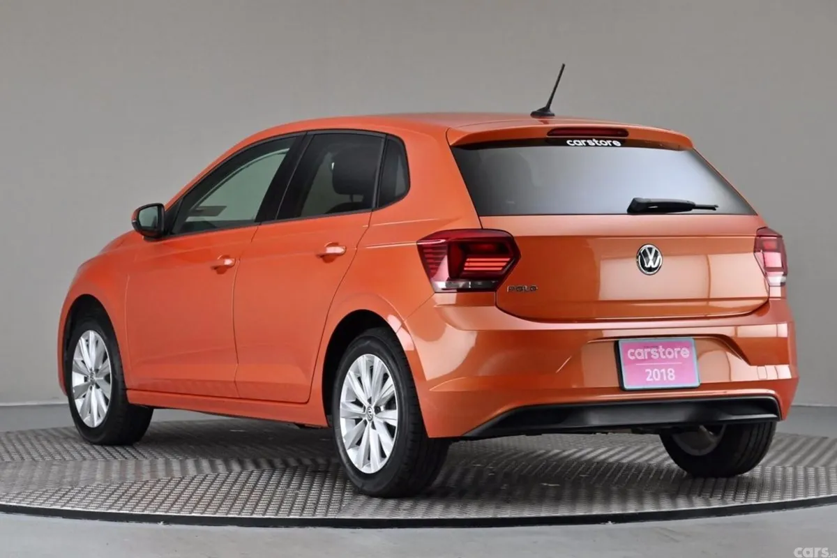 Volkswagen Polo Hatchback, Petrol, 2018, Orange