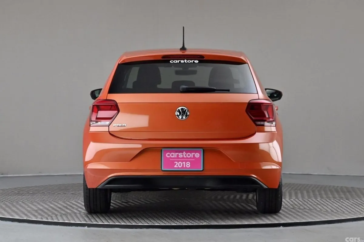Volkswagen Polo Hatchback, Petrol, 2018, Orange