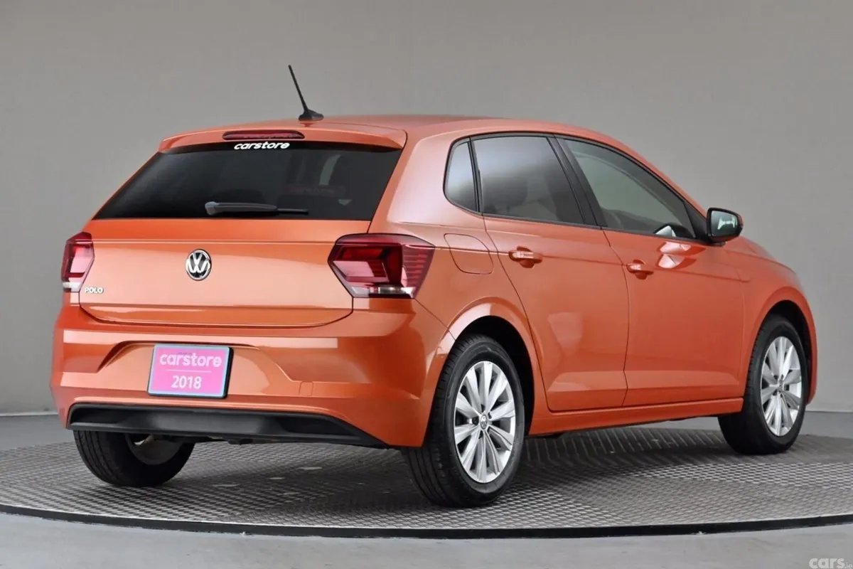Volkswagen Polo Hatchback, Petrol, 2018, Orange