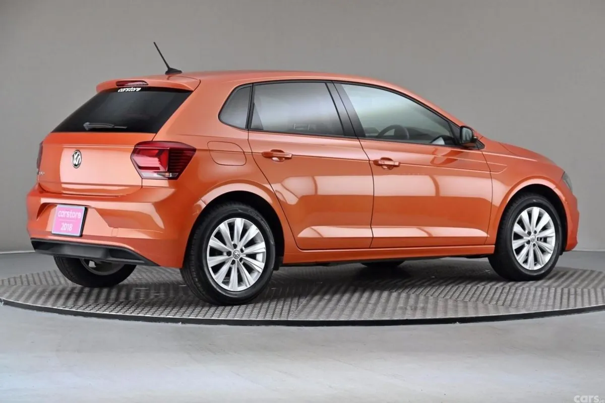 Volkswagen Polo Hatchback, Petrol, 2018, Orange