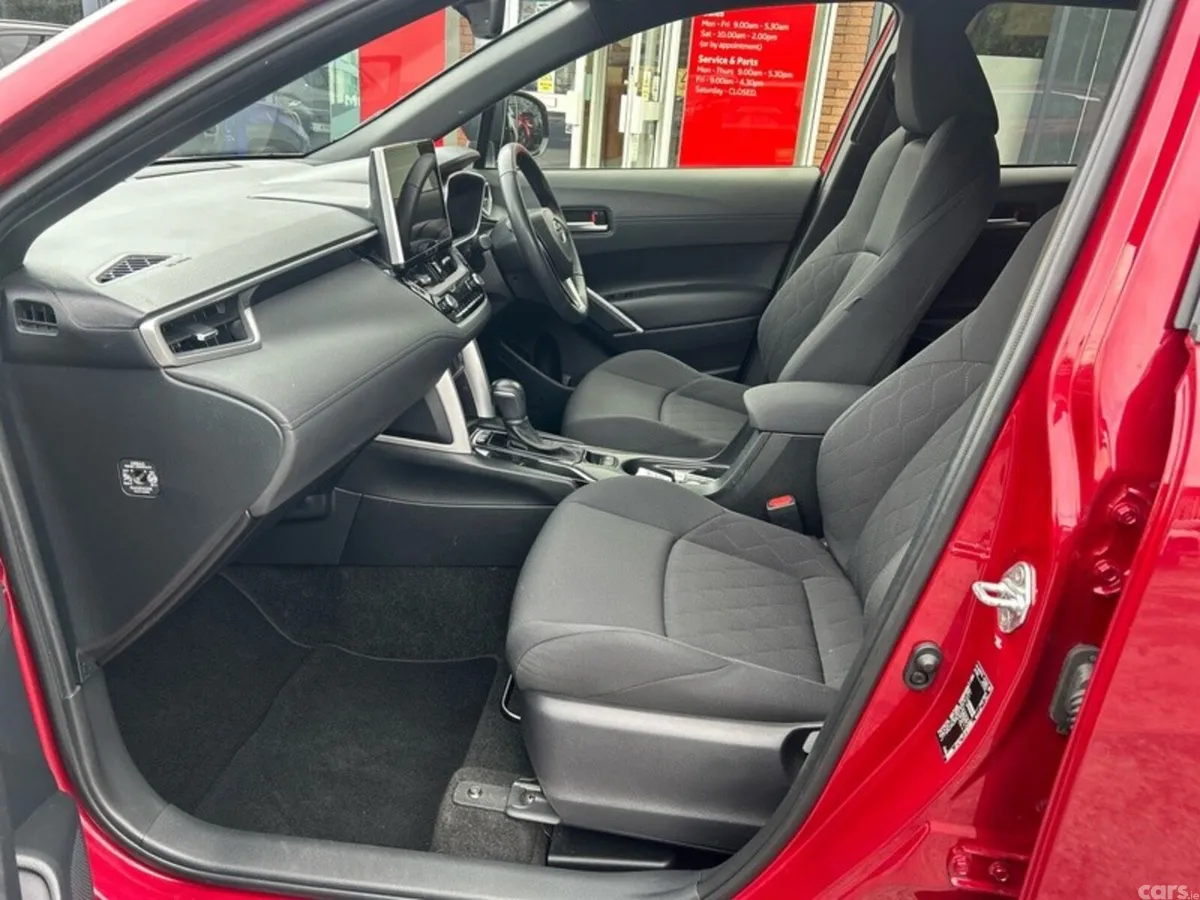 Toyota Corolla Cross SUV, Petrol Hybrid, 2024, Red