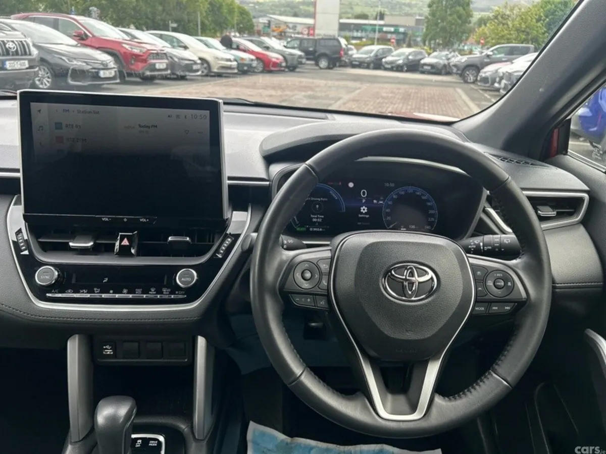 Toyota Corolla Cross SUV, Petrol Hybrid, 2024, Red