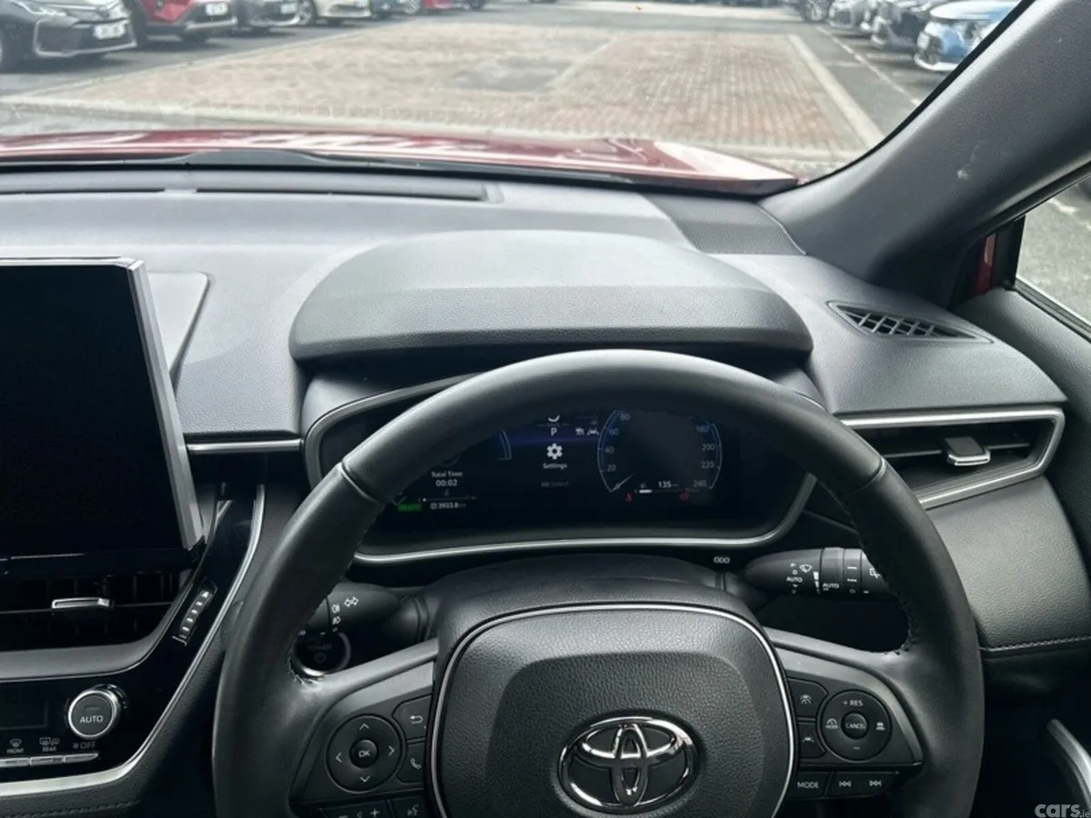 Toyota Corolla Cross SUV, Petrol Hybrid, 2024, Red