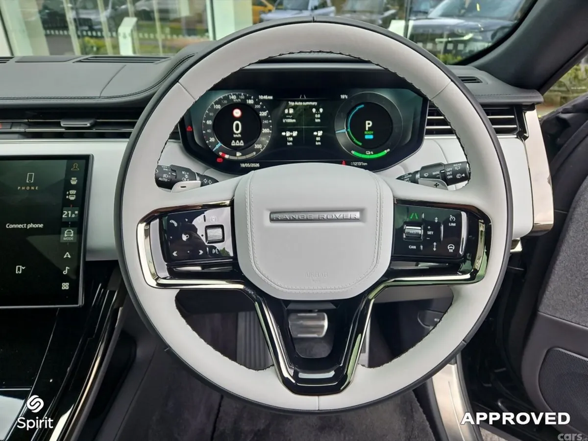 Land Rover Range Rover Sport SUV, Petrol Plug-in Hybrid, 2025, Black