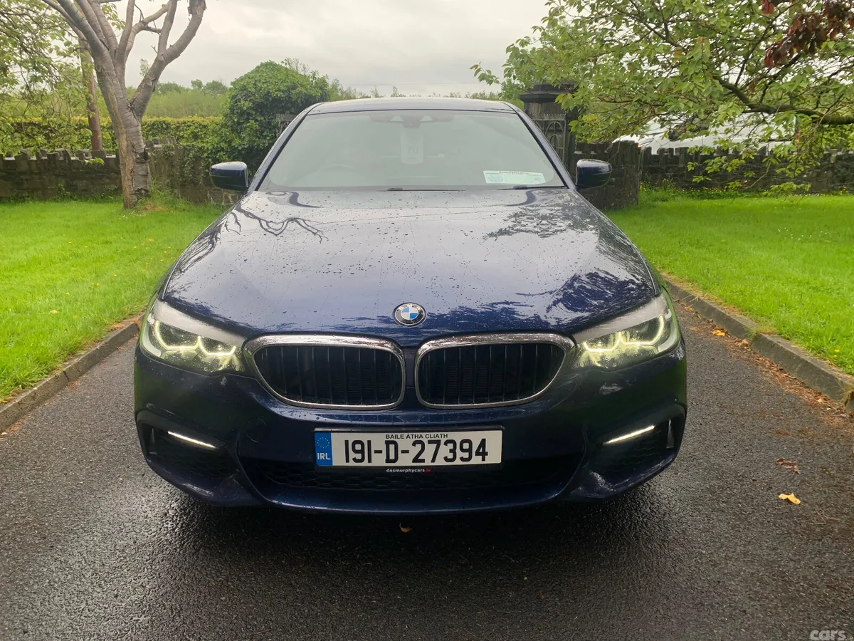 BMW 5-Series Saloon, Diesel, 2019, Blue