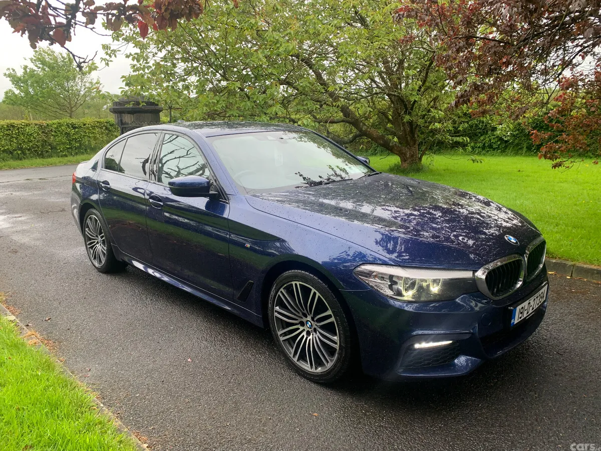 BMW 5-Series Saloon, Diesel, 2019, Blue