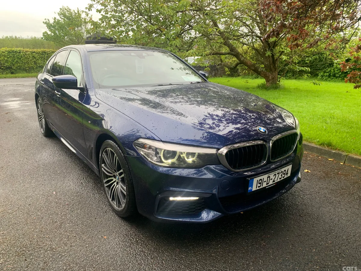 BMW 5-Series Saloon, Diesel, 2019, Blue