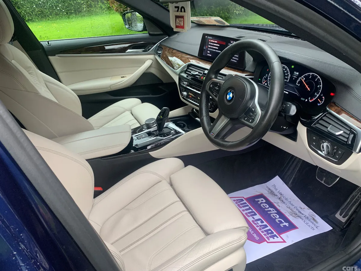 BMW 5-Series Saloon, Diesel, 2019, Blue