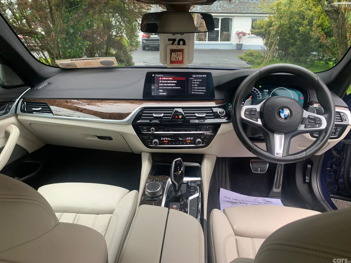 BMW 5-Series Saloon, Diesel, 2019, Blue