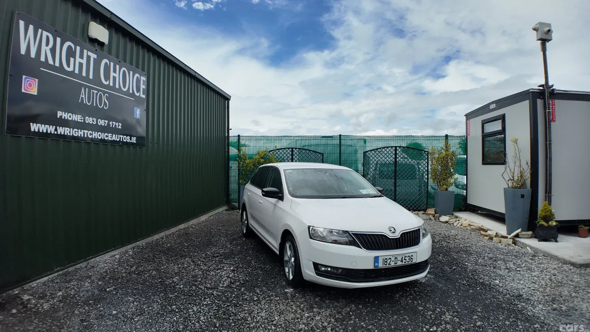 Skoda Rapid Hatchback, Diesel, 2018, White