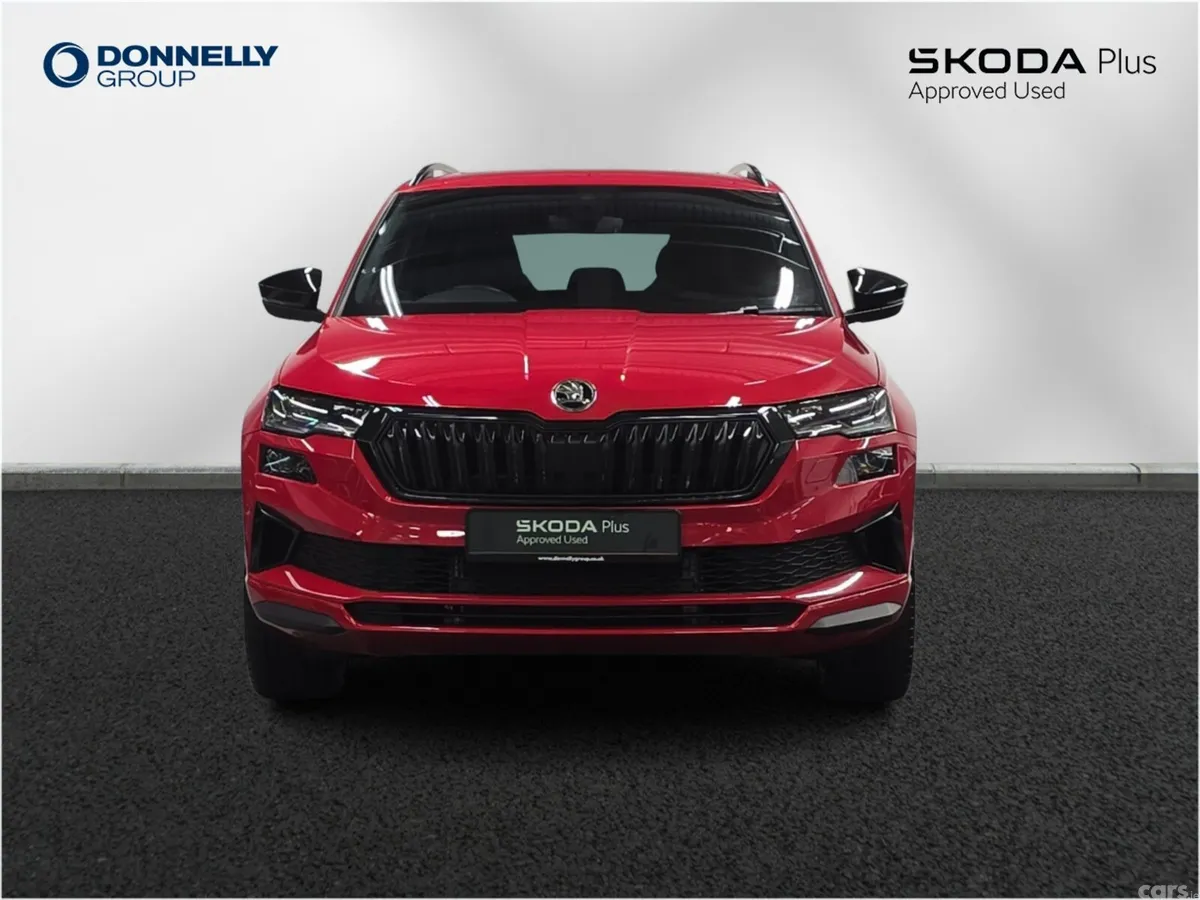 Skoda Karoq Estate, Petrol, 2025, Red