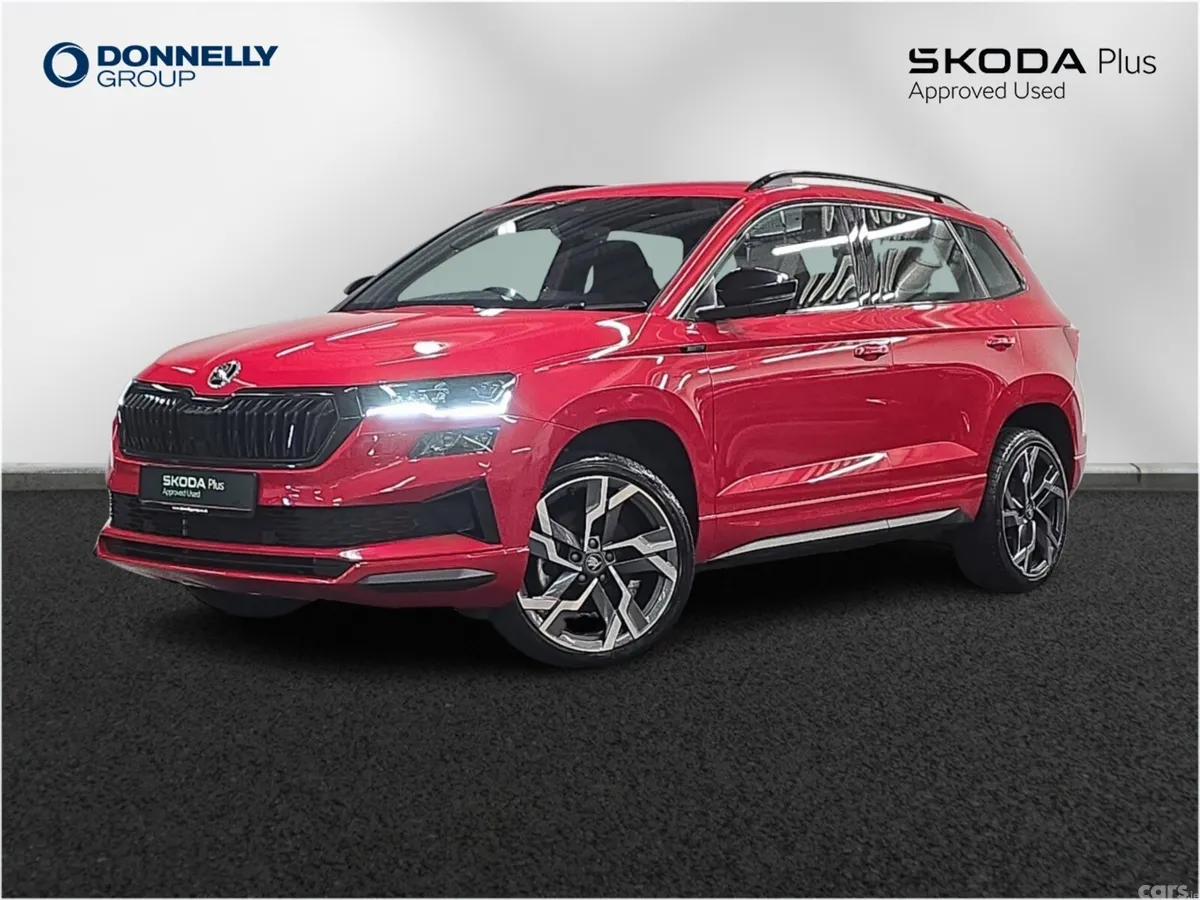 Skoda Karoq Estate, Petrol, 2025, Red
