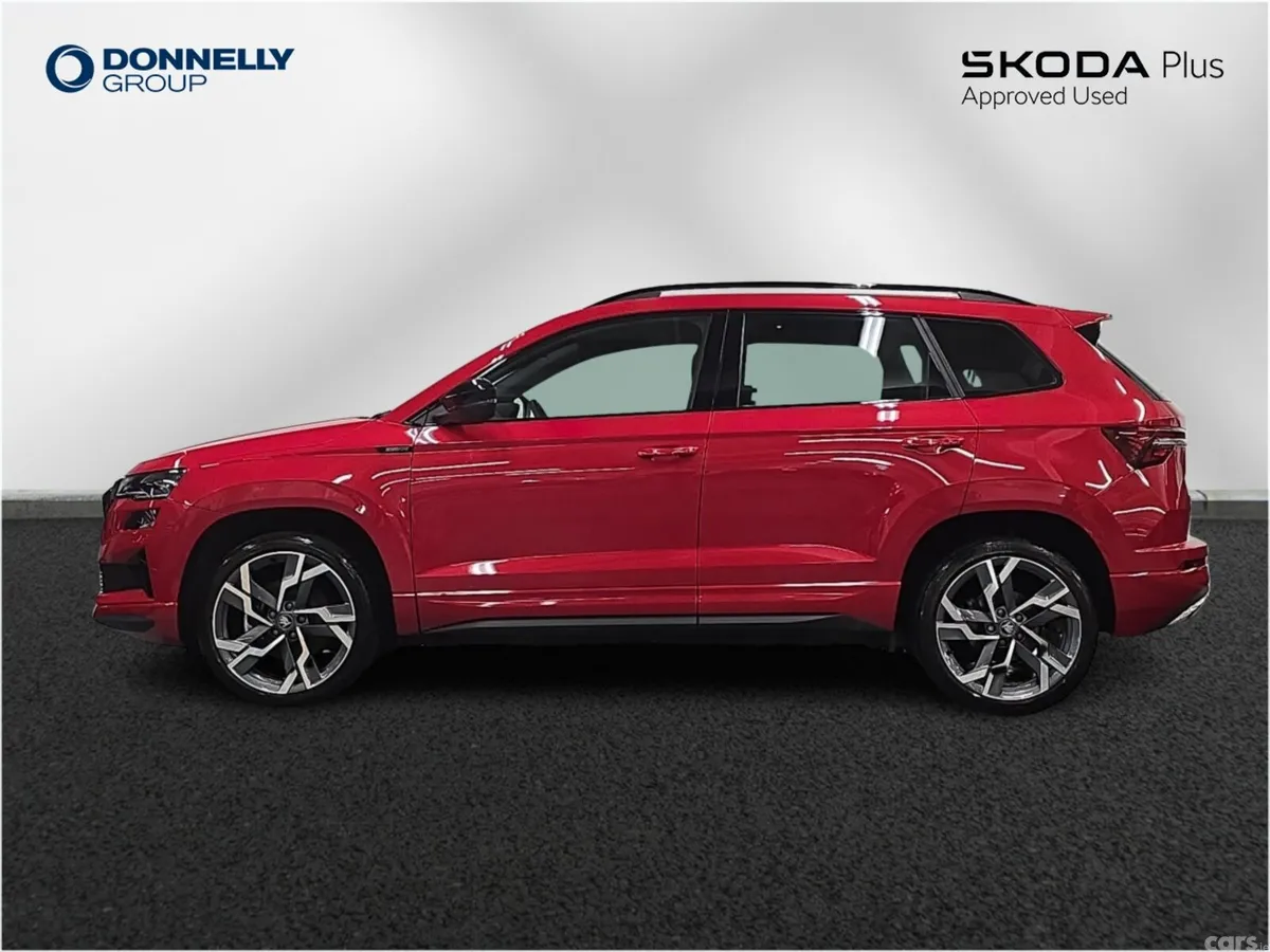 Skoda Karoq Estate, Petrol, 2025, Red