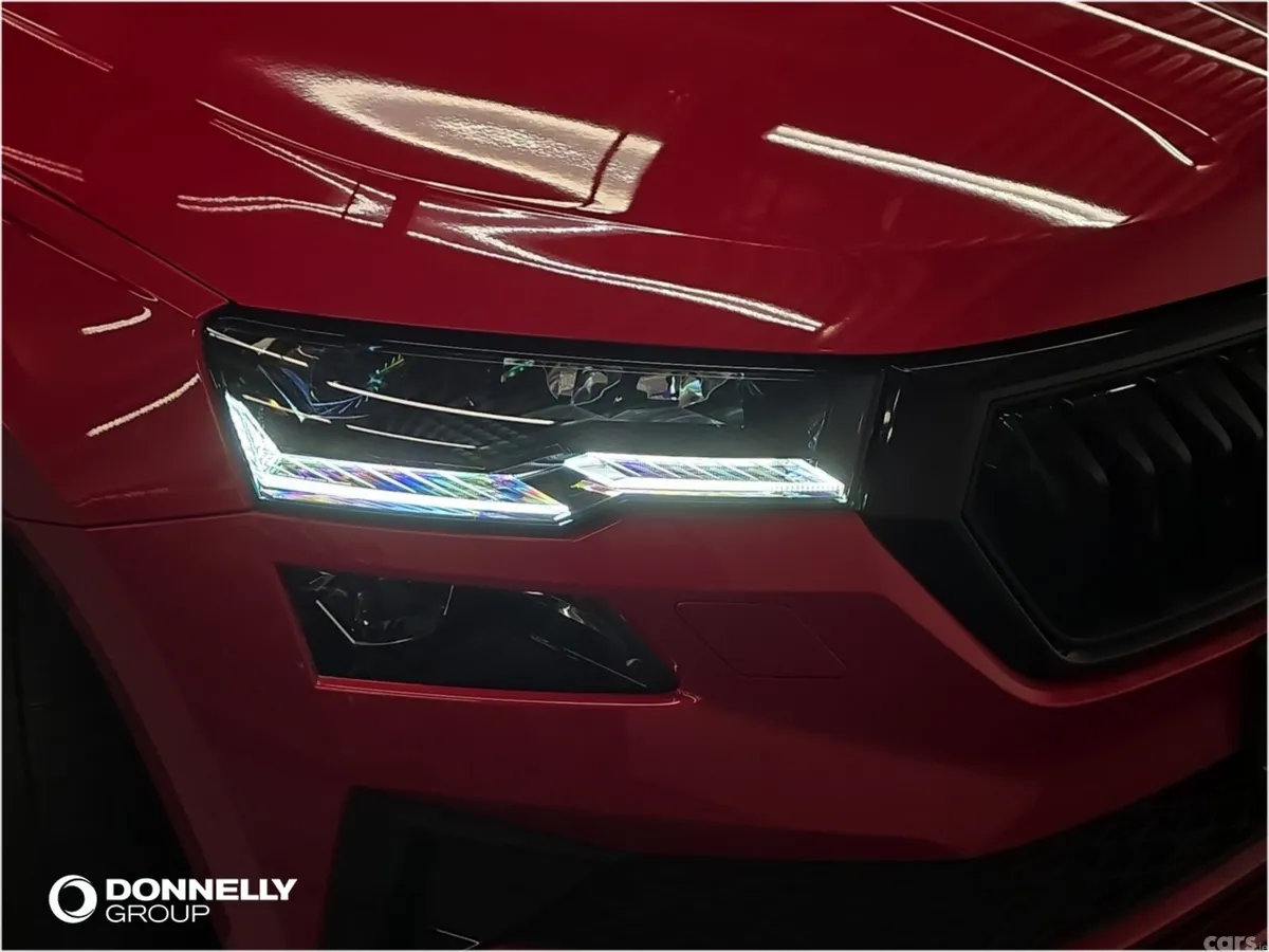 Skoda Karoq Estate, Petrol, 2025, Red