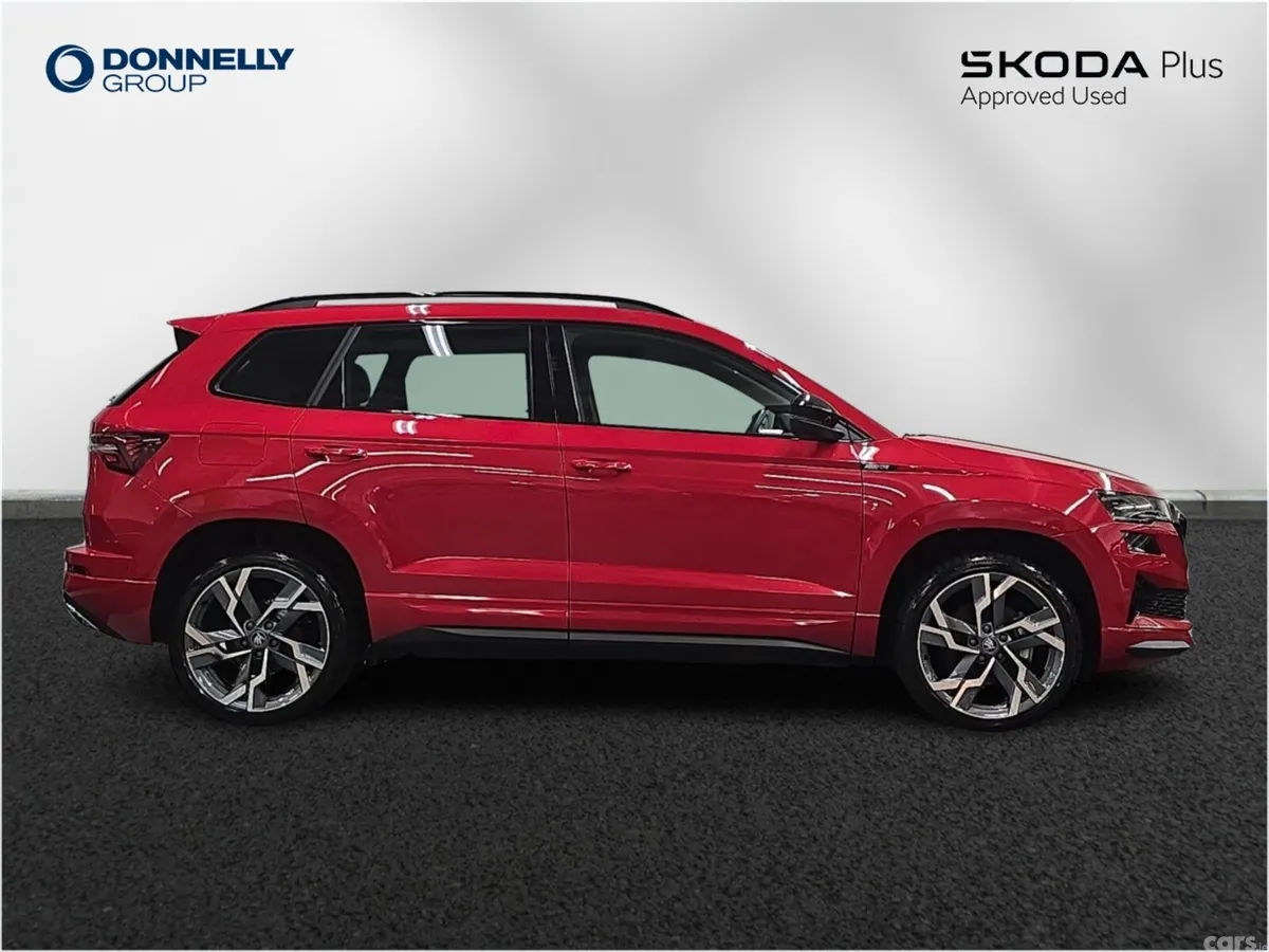 Skoda Karoq Estate, Petrol, 2025, Red