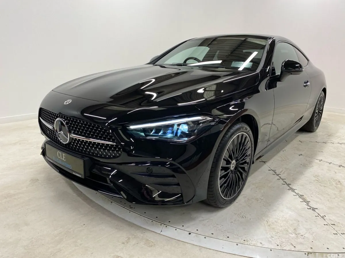 Mercedes-Benz CLE Coupe, Petrol Plug-in Hybrid, 2026, Black