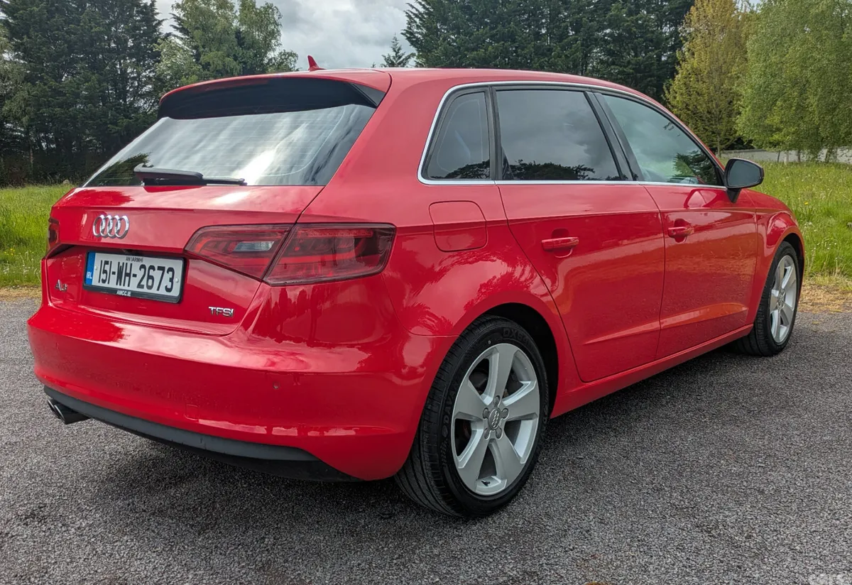 Audi A3 Hatchback, Petrol, 2015, Red