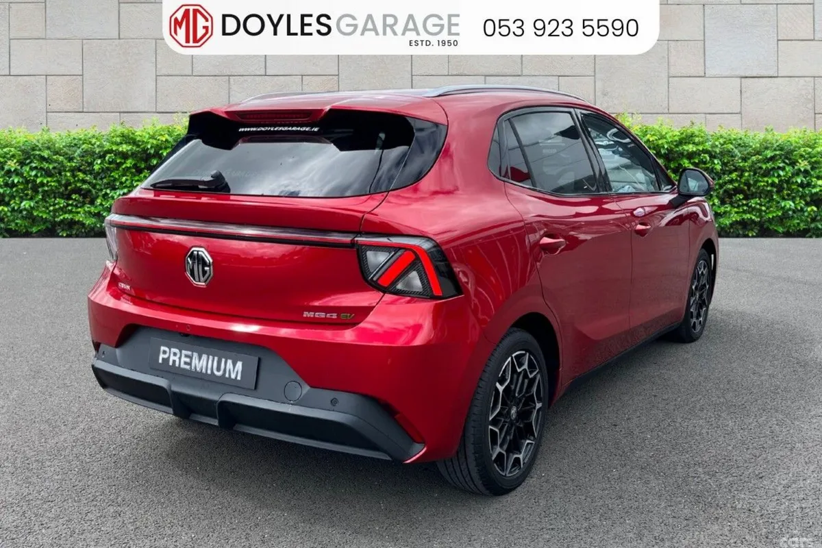 MG MG4 Hatchback, Electric, 2027, Red