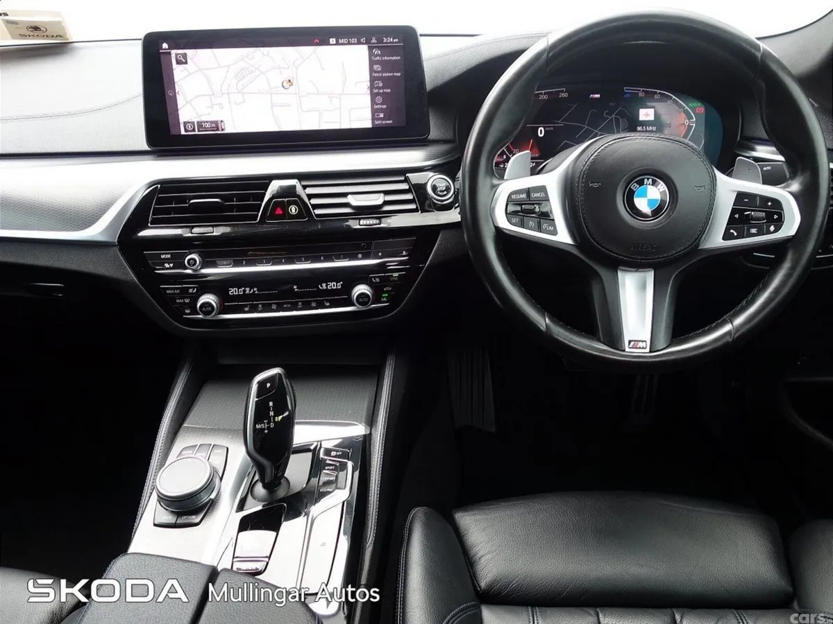 BMW 5-Series Saloon, Diesel, 2021, Black